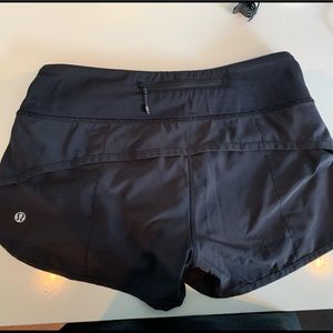 Lululemon running shorts. Size 4